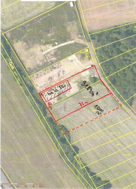 PRODEJ POZEMKŮ SE STAVEBNÍM POVOLENÍM HALY, Č. BUDĚJOVICE