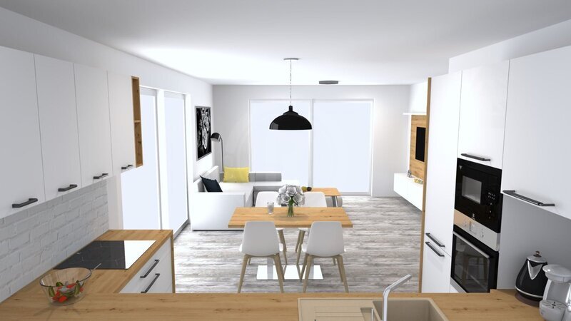 PRODEJ NOVOSTAVBY DVOJDOMU 4+KK S GARÁŽÍ, ZLIVICE