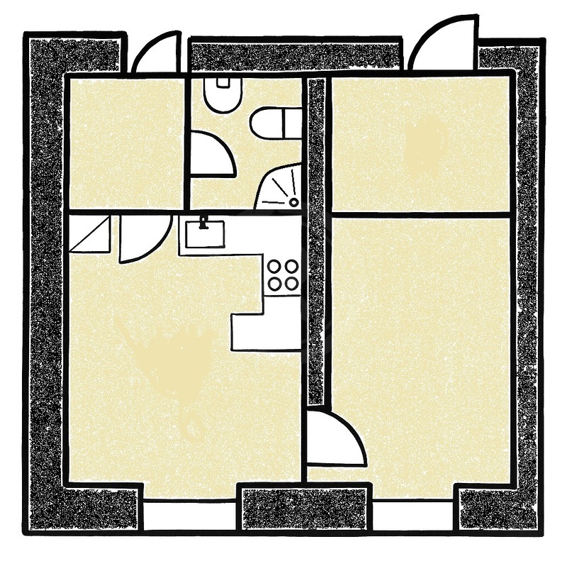 PRODEJ APARTMÁNU 2+KK, SVĚTLÍK, LIPENSKO