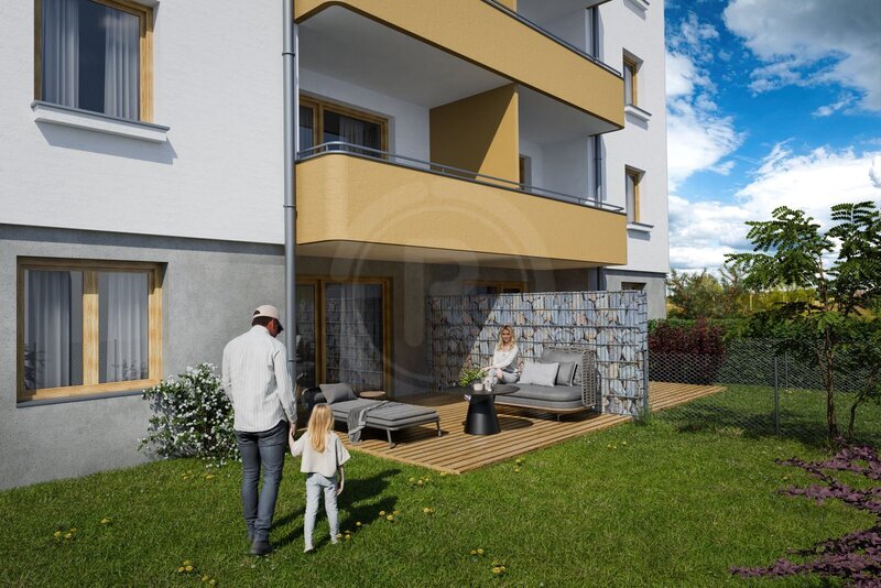 PRODEJ NOVÉHO BYTU 2+KK S TERASOU, ŠROUBÁRENSKÁ, ČB