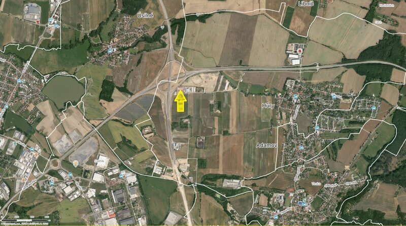 PRONÁJEM ASFALTOVÉ PLOCHY 2.500 M2, OKRUŽNÍ, HŮRY U ČB