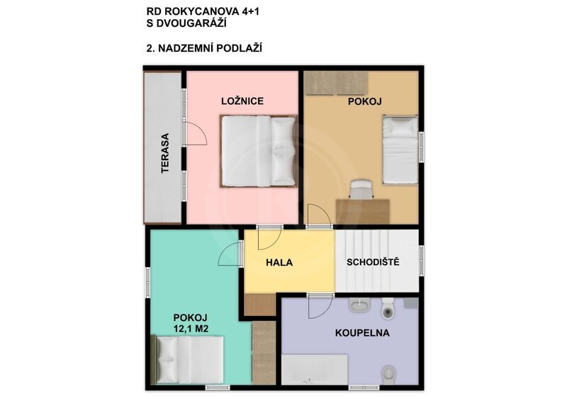 PRODEJ RODINNÉHO DOMU 4+1 S DVOUGARÁŽÍ, ROKYCANOVA, ČB