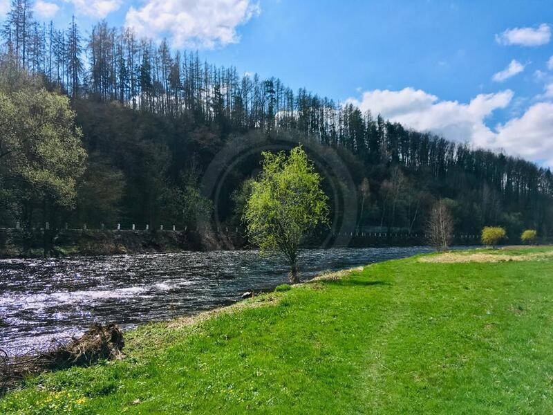 PRODEJ POZEMKU S ROZESTAVĚNÝM DOMEM, BORŠOV NAD VLTAVOU