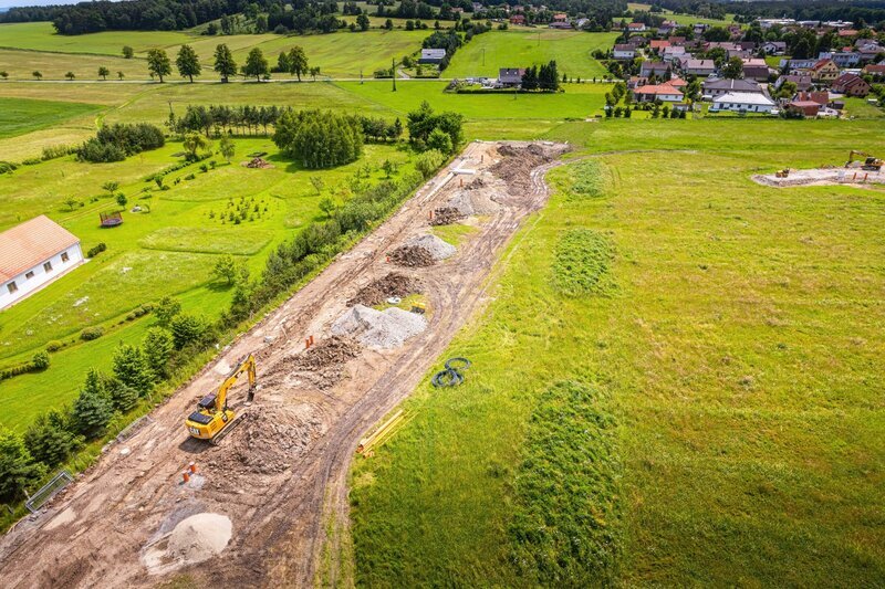 PRODEJ STAVEBNÍCH PARCEL 971 - 1.441 M2, LIPÍ U Č. BUDĚJOVIC