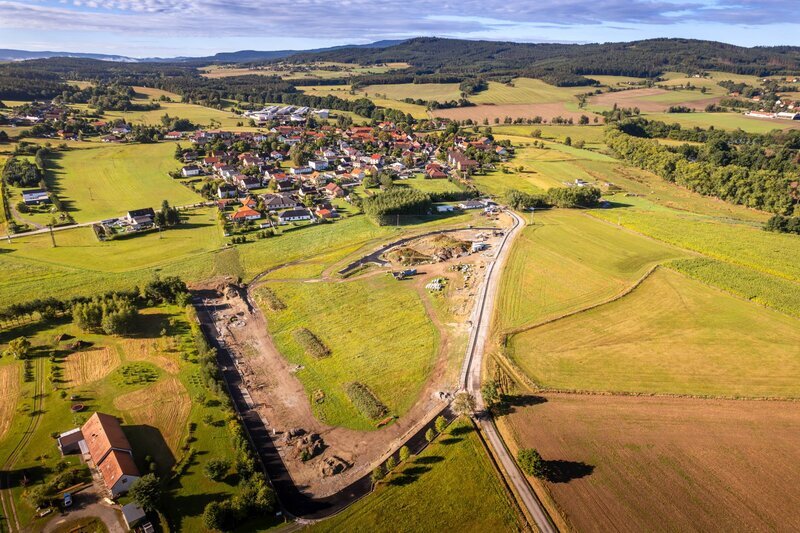 PRODEJ STAVEBNÍCH PARCEL 971 - 1.441 M2, LIPÍ U Č. BUDĚJOVIC