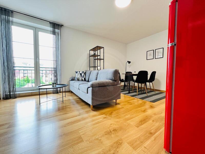 PRONÁJEM ZAŘÍZENÉHO BYTU 2+KK S BALKONEM, RIEGROVA, ČB
