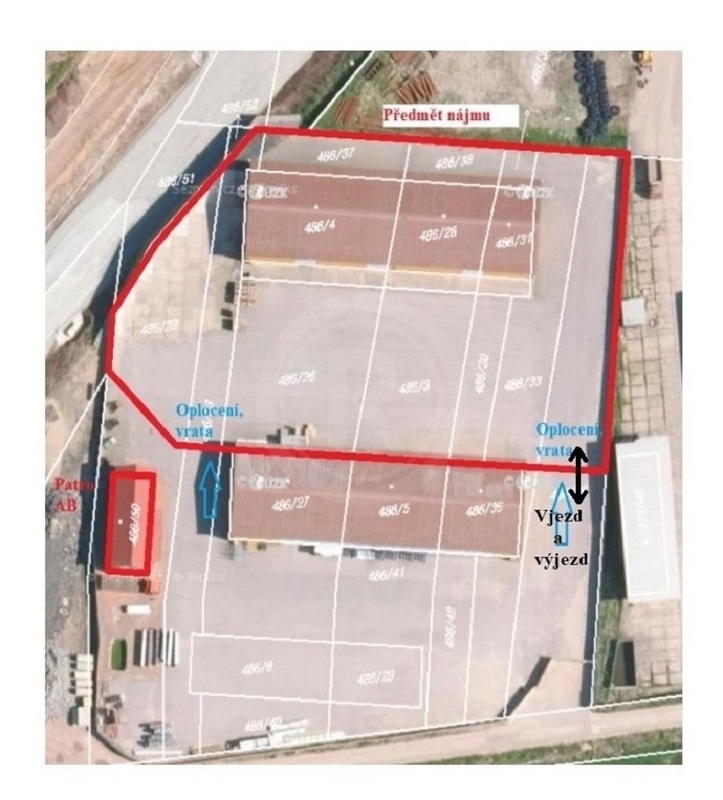 PRONÁJEM SKLADOVÉ HALY, HŮRY, ČESKÉ BUDĚJOVICE