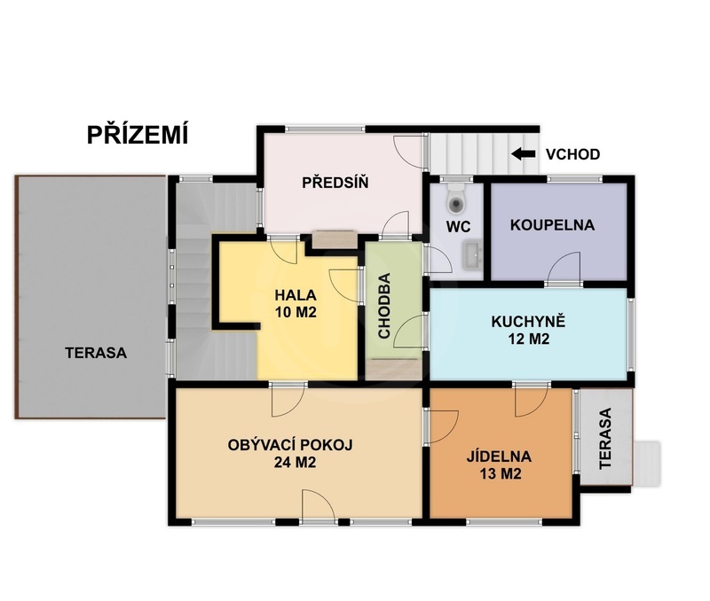 PRODEJ RODINNÉHO DOMU 6+1 S GARÁŽÍ A ZAHRADOU, JABLOŇOVÁ, RUDOLFOV