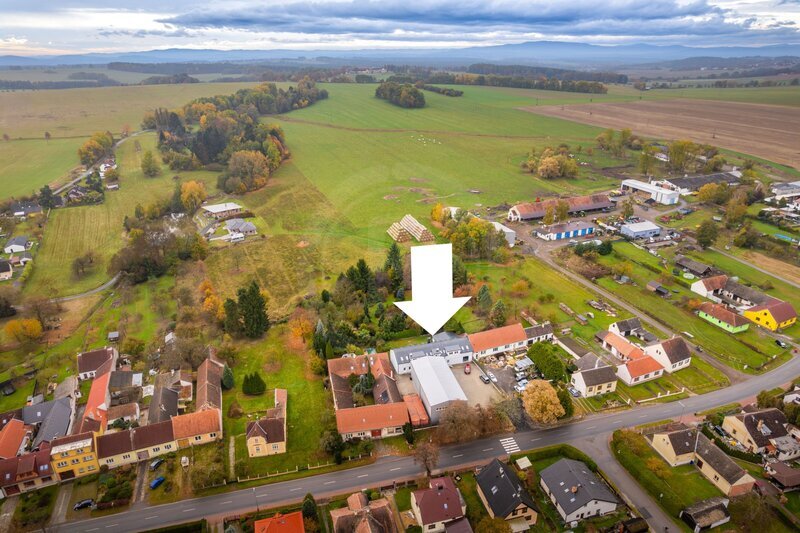 PRONÁJEM KOMERČNÍHO AREÁLU, LEDENICE, OKR. Č. BUDĚJOVICE